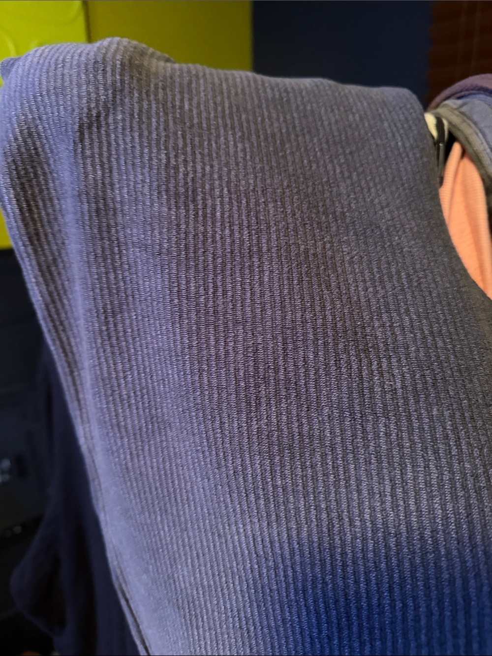 aerie gray ribbed pant